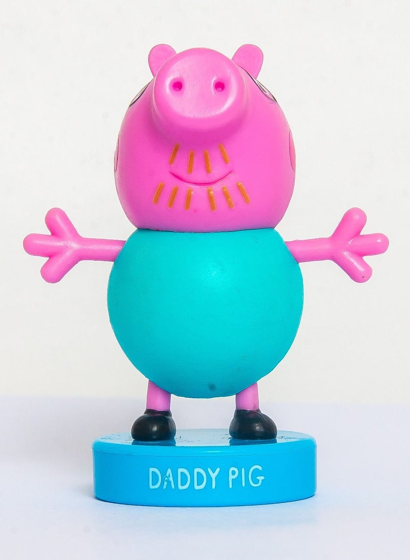 Peppa Pig stampers 2 pack window box Daddy pig and Peppa pig