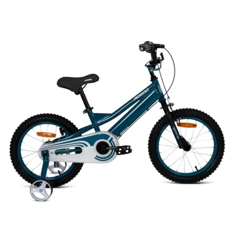 Rayon Road Bike For 2-10 Years Old Girls and Boys, Adjustable Seat, Gift For,12/14/16 Inch Bicycle w Training Wheels, 20-Inch w Kickstand - Image 1