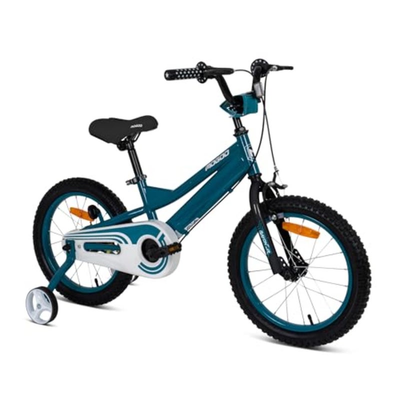 Rayon Road Bike For 2-10 Years Old Girls and Boys, Adjustable Seat, Gift For,12/14/16 Inch Bicycle w Training Wheels, 20-Inch w Kickstand - Image 2