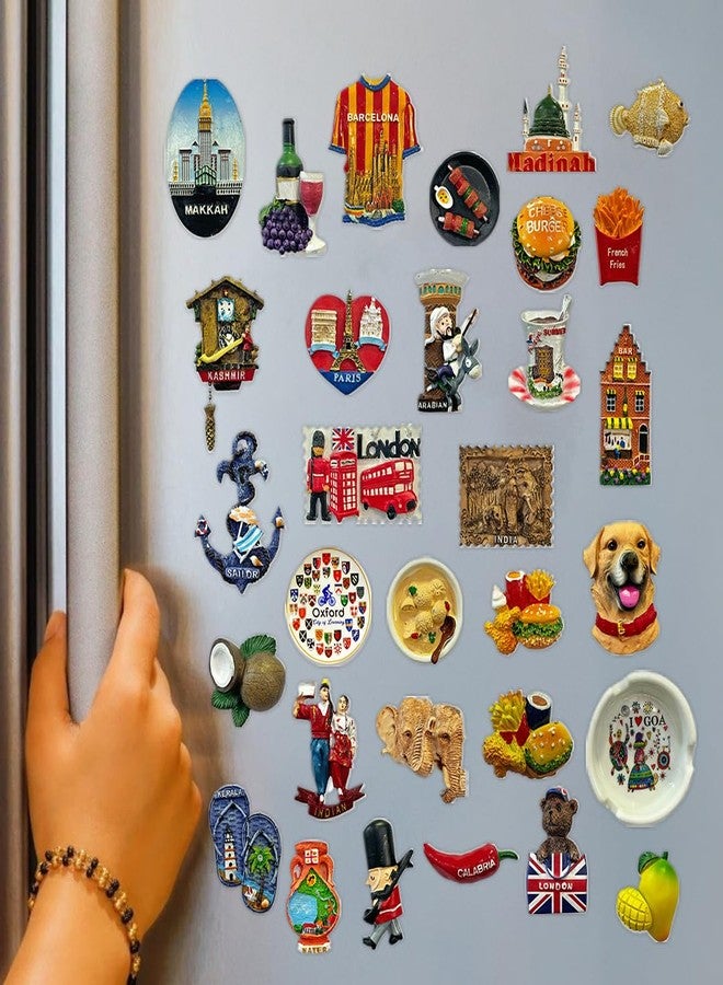 Chrome Kashmir 3D Fridge Magnet - Image 2