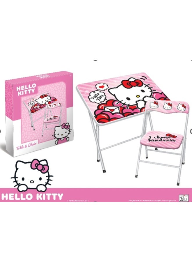 Hello Kitty Hello Kitty Table And Chair Set FK-TCH-5103