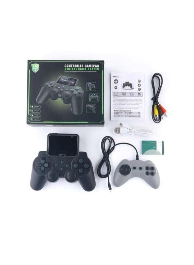 Remote Control Handheld S10 Controller And Screen Are Integrated Connected To  TV Duo Battle Retro Game Console - Image 1