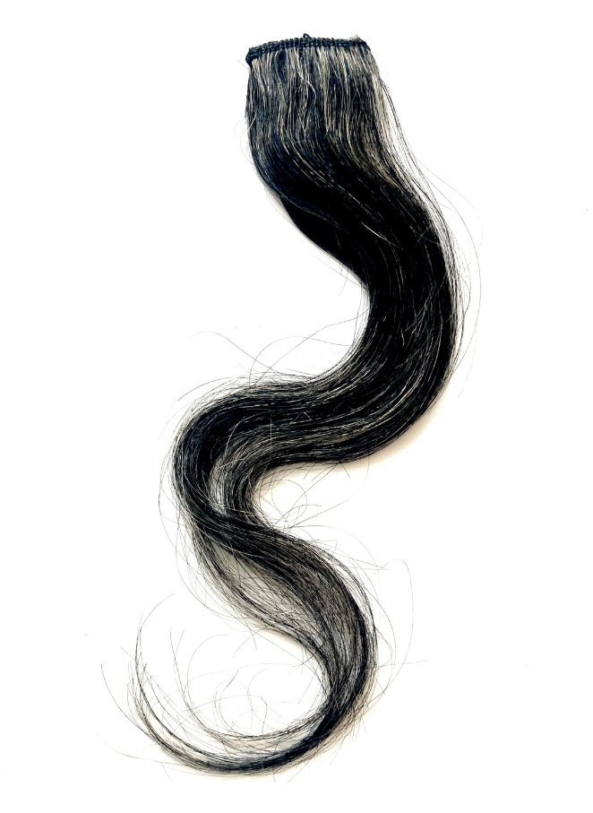 Keep Calm and Clip Em In Salt and Pepper Black Dark Hair Highlight  - Image 3