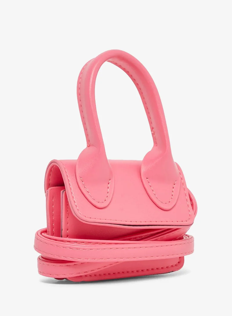 Styli Styli Solid Handbag with Top Handle