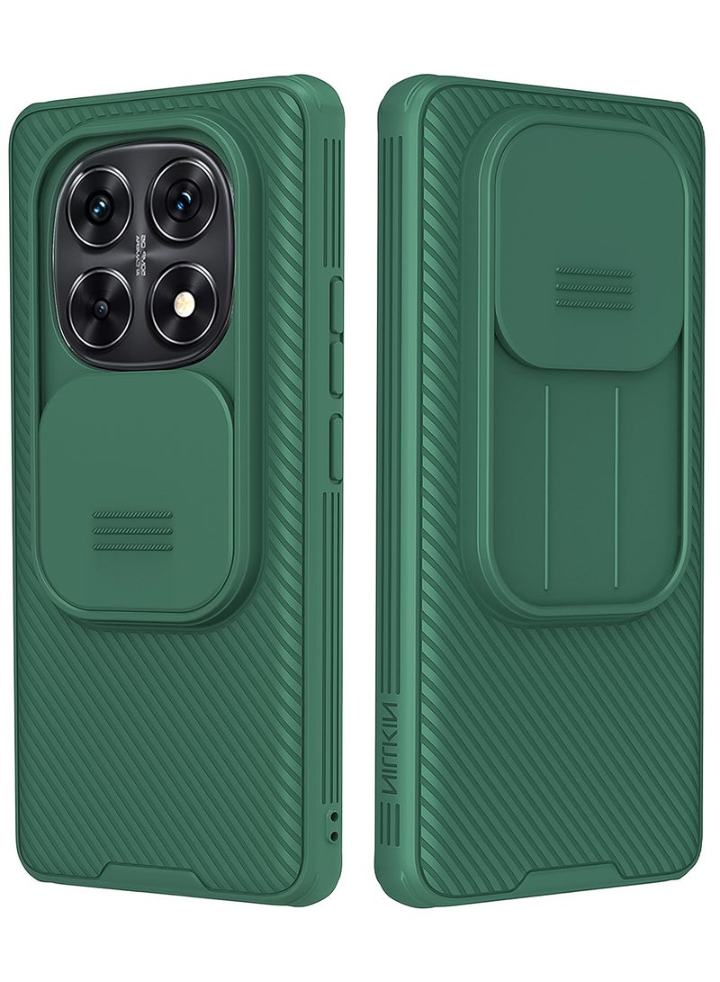 Nillkin For Xiaomi Redmi Note 14 Pro+ 5G Case, Camera Lens Protection Slide Cover, TPU+PC Shockproof Bumper Back Cover, Anti-Fingerprint Mobile Phone Case, 14 Pro+ Slim Fit Protective Casing - Image 1