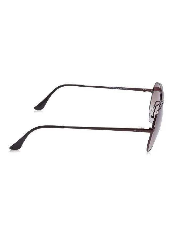 فاستراك Men's نظارات شمسية رجالية بنية طيار للرجال