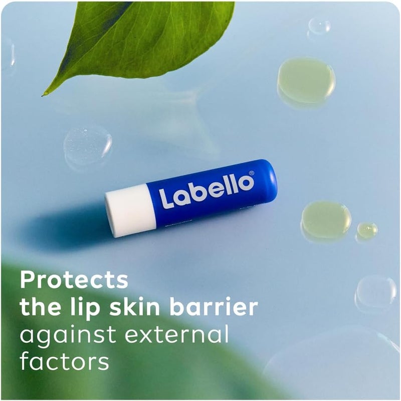 Labello Lip Balm, Moisturising Lip Care, Original with Shea Butter, 4.8g - Image 3