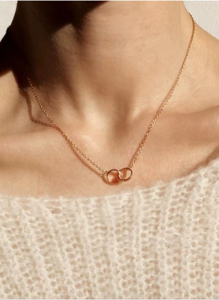 Daniel قلادة ويلينغتون سوليداريتي باللون الوردي الذهبي - Image 3