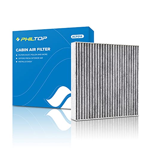 PHILTOP Cabin Air Filter w/Activated Carbon, Compatible with CF11182 Honda CR-V, Civic, Odyssey, Accord, HR-V, Fit, Pilot, Insight, Clarity, CR-Z, Acura RDX, MDX, TLX, Integra - Image 1