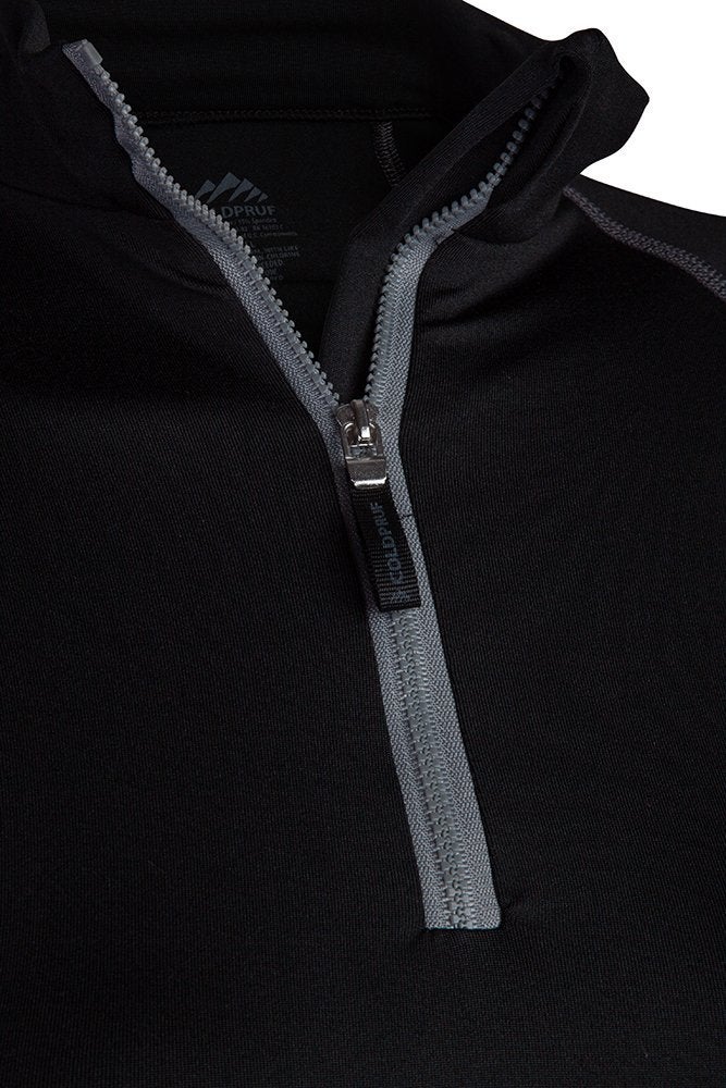 ColdPruf Quest Performance Mock Zip Base Layer, Thermal Long-Sleeve, Women - Image 2