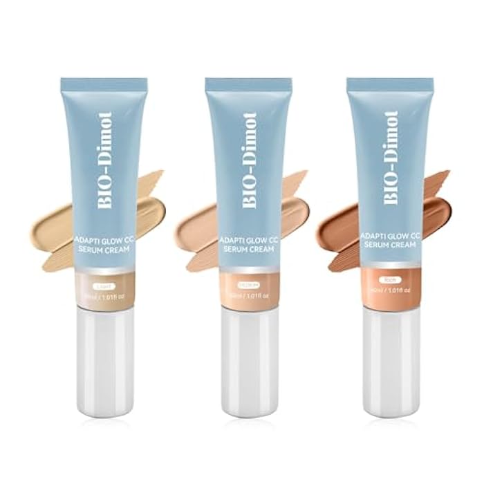 GROEI-CC Serum Cream – Color Correcting & Hydrating Formula for Radiant Skin – Available in Light, Medium, and Rich – 30ml / 1.01 fl oz(medium) - Image 1