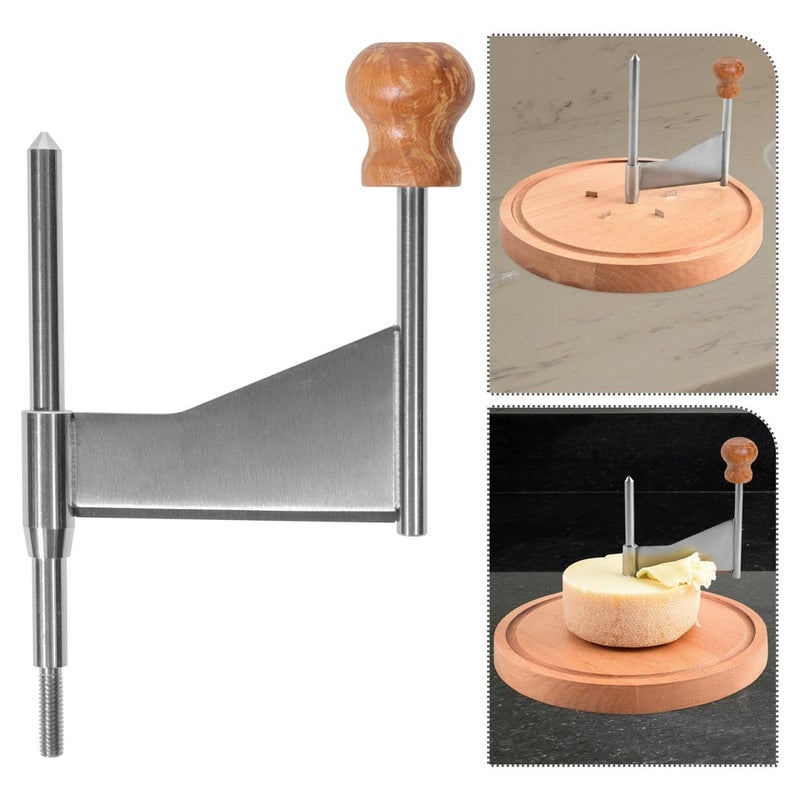 Stainless Steel Rotary Cheese Grater Manual Cheese Cutter Flaker Kitchen Tool - Image 4