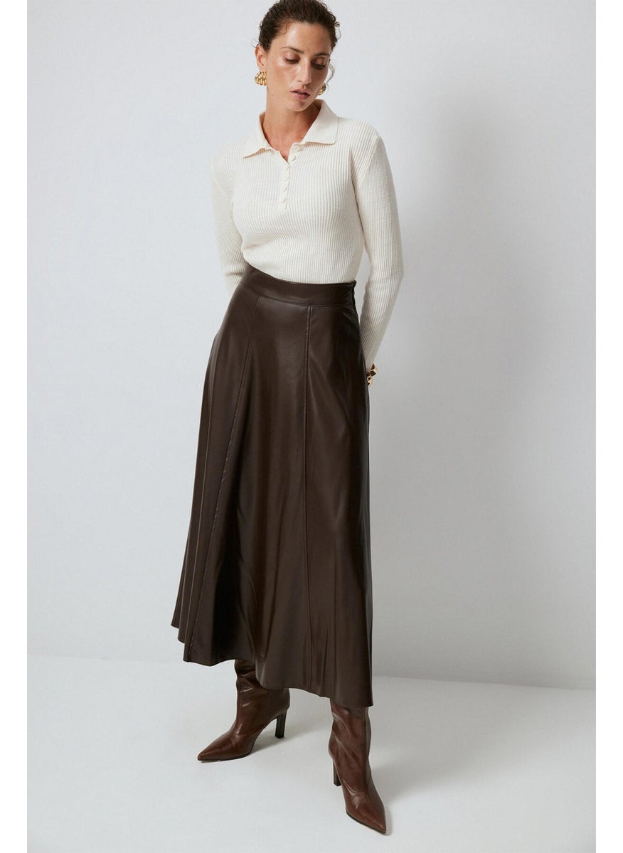 Flounce Leather Skirt - pzsku/Z3E7117E6870F5C4C7689Z/45/_/1731205431/3d294ff8-d85a-499f-b5cb-9faca9ec880b