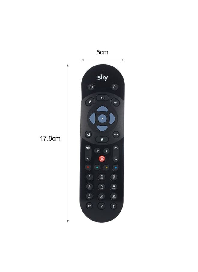 Zaboon - Infrared Remote Control For Sky Q Set Black - Image 1