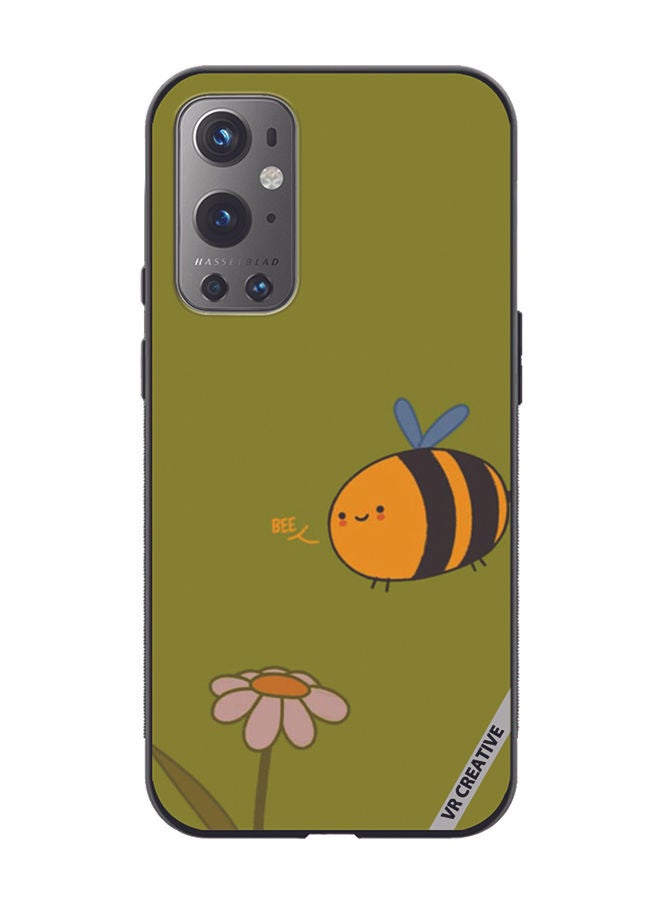 VR CREATIVE Protective Case Cover For OnePlus 9 Pro Bee Design Multicolour - Image 1