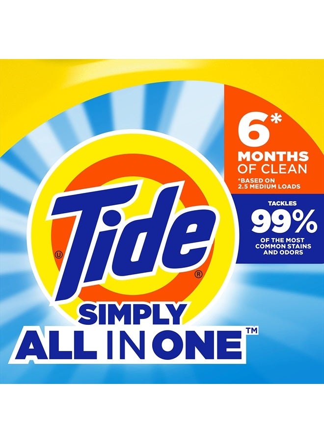 Tide Simply Liquid Laundry Detergent Refreshing Breeze, 114 loads (Packaging May Vary)  - Image 3
