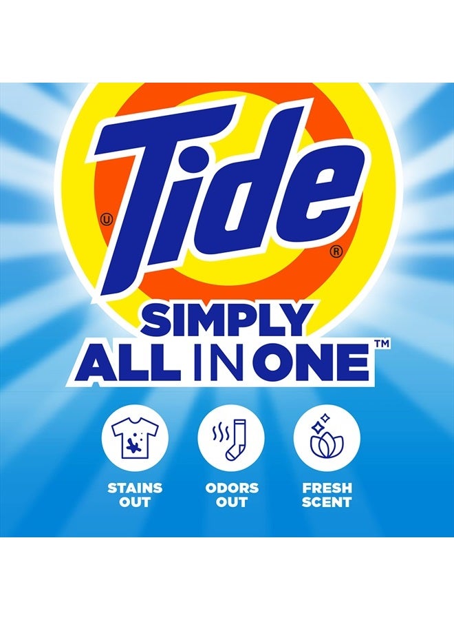 Tide Simply Liquid Laundry Detergent Refreshing Breeze, 114 loads (Packaging May Vary)  - Image 2