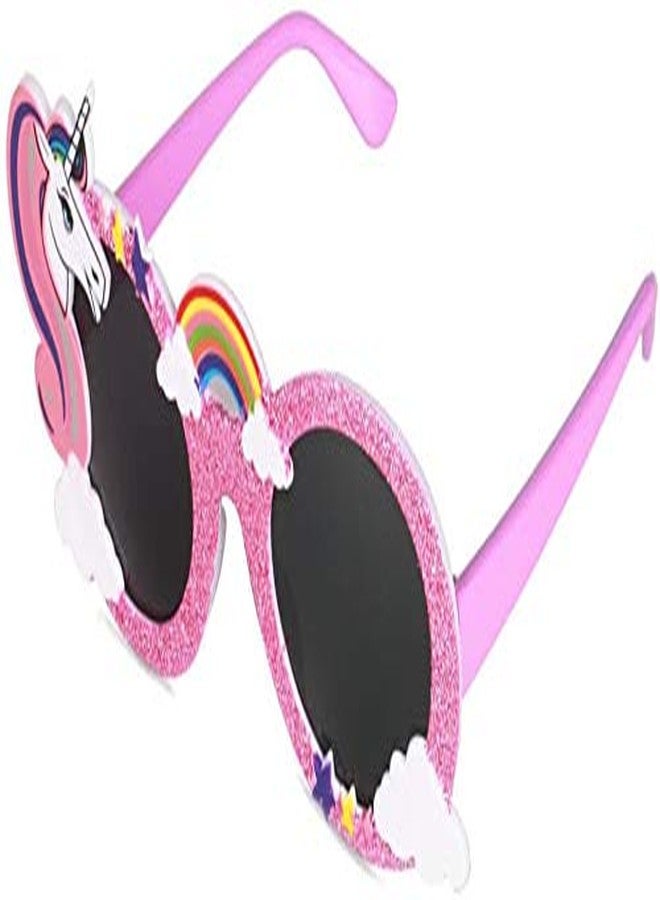 Evisha نظارات إيفيشا يونيكورن قطعة واحدة، نظارات شمسية، إكسسوارات حفلات - Image 4