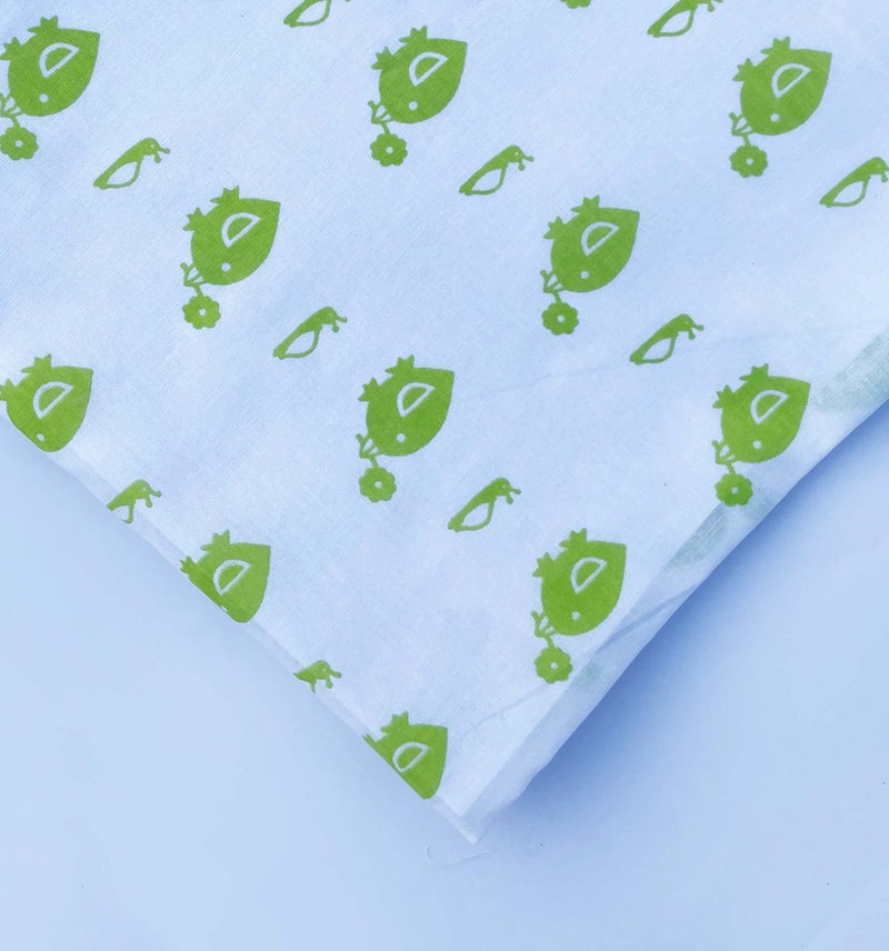 Chibby Swaddle - Swaddles for new born baby, 100% Cotton, ultra soft, multipurpose, comfortable swaddle-wrapper (Green) - Image 4