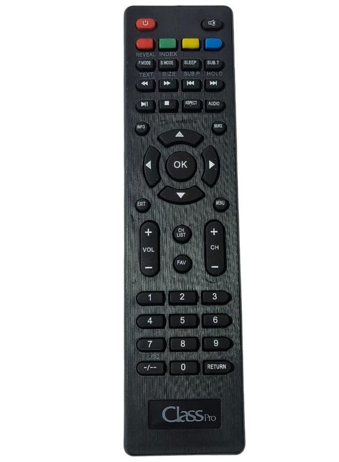 Replacement Remote Control For Class Pro Tv Lcd Led