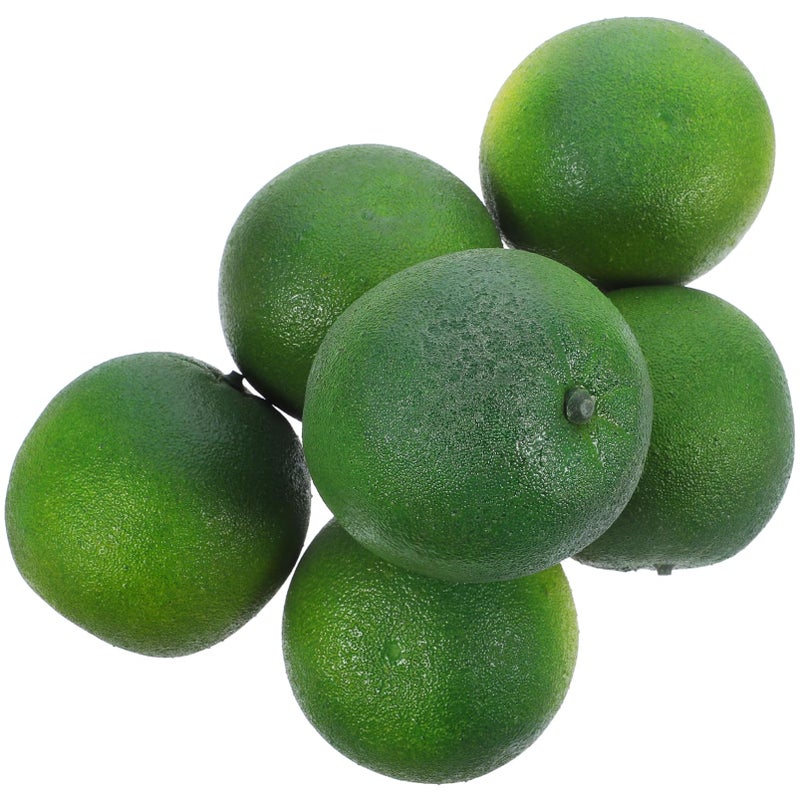 6Pcs Realistic Orange Fruit Decor Models For Kitchen Photo Styling - Image 2