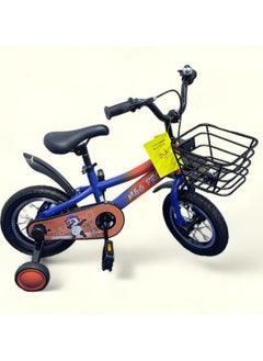 12 Inch Kids Bike with Detachable Training Wheels - Safe and Durable Design for a Fun Riding Experience Perfect for Beginners