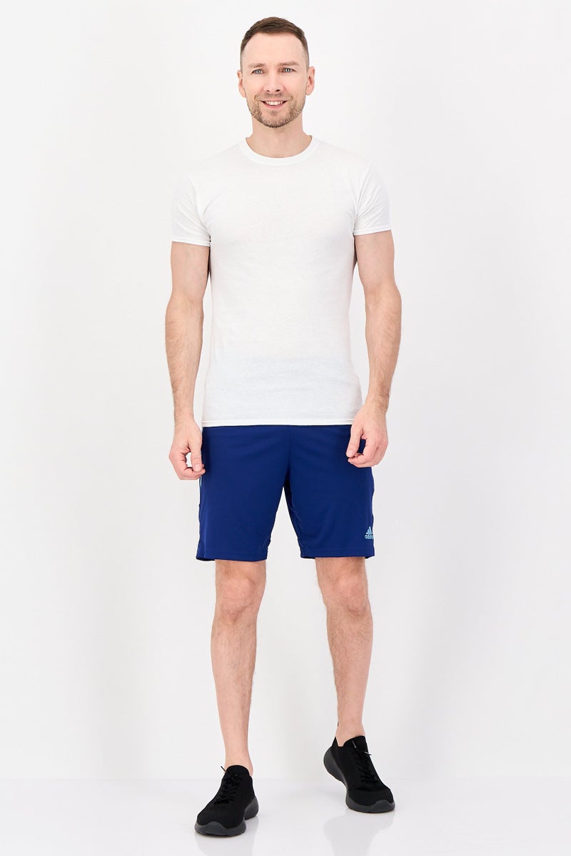 Adidas Men Regular Fit Training Shorts, Navy - Image 2