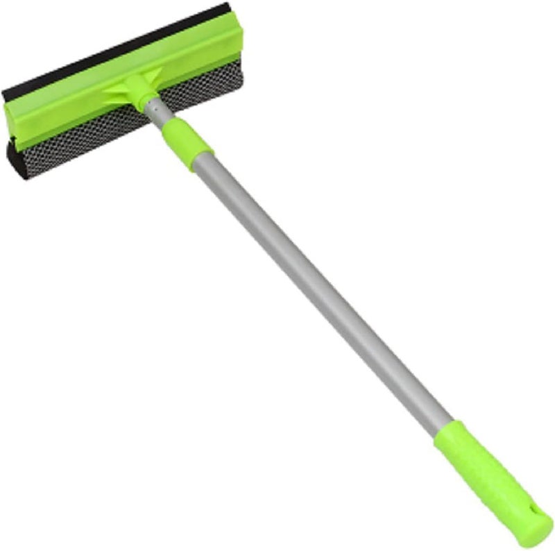 GNEY Standard Window Squeegee Professional 2in1 Window Cleaner with Telescopic 25 x 100 Car Windshield Squeegee for Window Cleaning AllPurpose Window Cleaning Tool with Long Hanle - Image 1