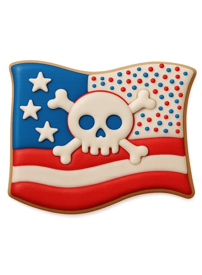 Mighty Gadget Pirate Flag Cookie Cutter - 4x3.38 Inches, Perfect for Nautical and Pirate-Themed Baking - Image 3