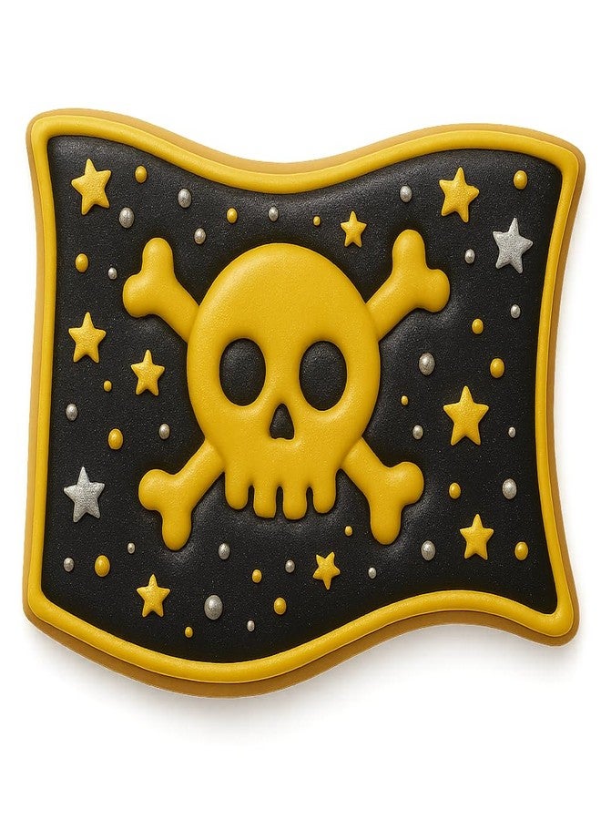 Mighty Gadget Pirate Flag Cookie Cutter - 4x3.38 Inches, Perfect for Nautical and Pirate-Themed Baking - Image 4