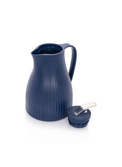 Dallaty Plastic Vacuum Flask Bear Dark Blue 1L  - Image 3
