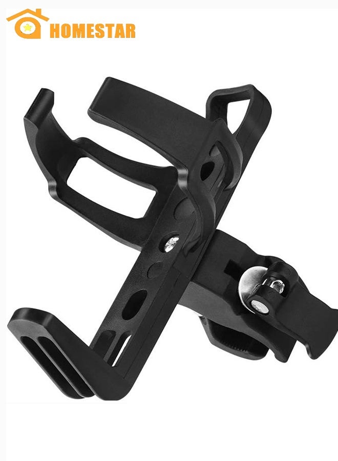 HOMESTAR Bike Water Bottle Holders, No Screws, Universal Bike Cup Holder, 360 Degree Rotatable Bike Water Bottle Cage - Image 1