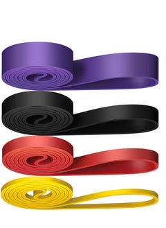 Excefore Resistance Bands Set 4pcs, Exercise Bands for Men & Women, Pull Up Assistance Bands, Suitable for Muscle Training, Physical Therapy  - Image 2