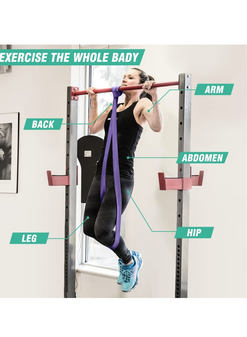 Excefore Resistance Bands Set 4pcs, Exercise Bands for Men & Women, Pull Up Assistance Bands, Suitable for Muscle Training, Physical Therapy - Image 4