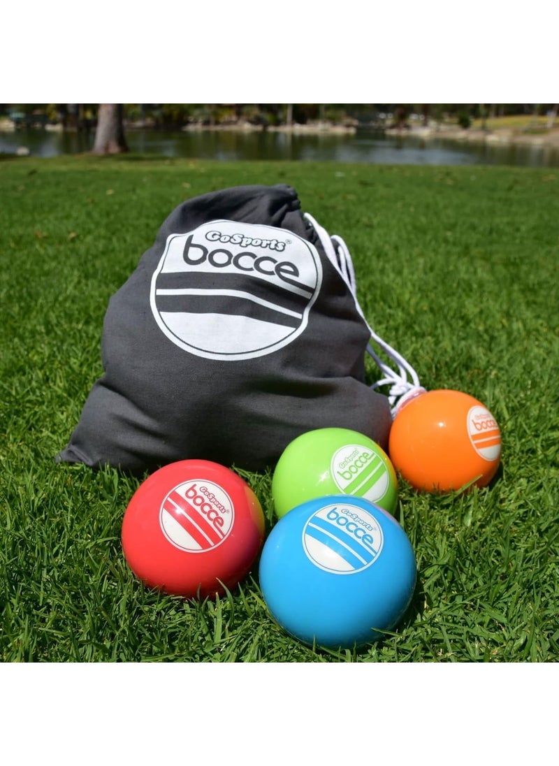 GoSports GoSports Soft Bocce Set Includes 8 Weighted Balls Pallino and Case Play Indoors or Outdoors  - Image 5