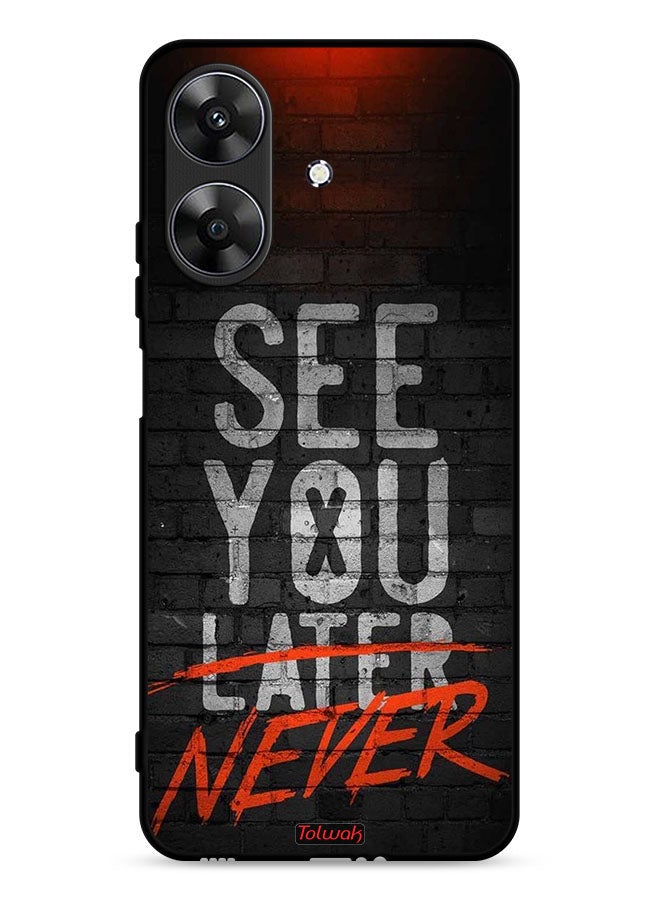 Tolwak Realme Note 60 4G Protective Case Cover See You Never  - Image 1