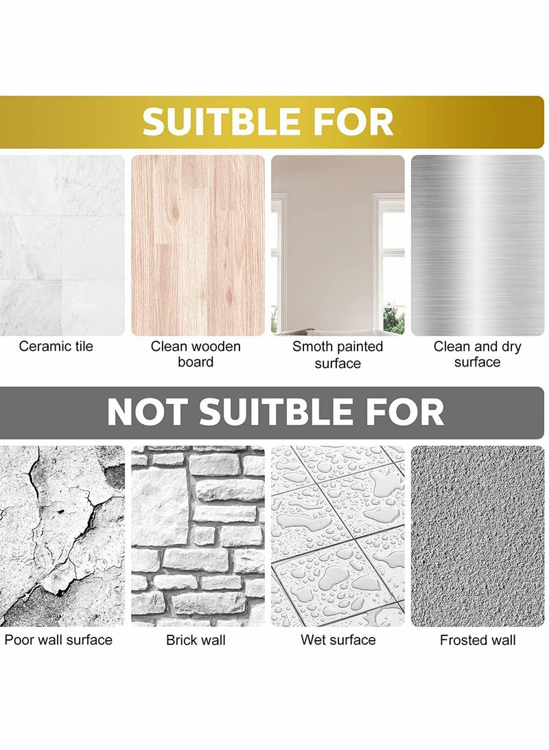 Excefore Graphic Art Tape, Gold Tone Metalized Tape 1cm*50m  DIY Graphic Tape for Detailing Accent Wall, Graphic Arts, Detailing Wall, Wardrobe, Bathroom, Floor, Tile, Car - Image 3