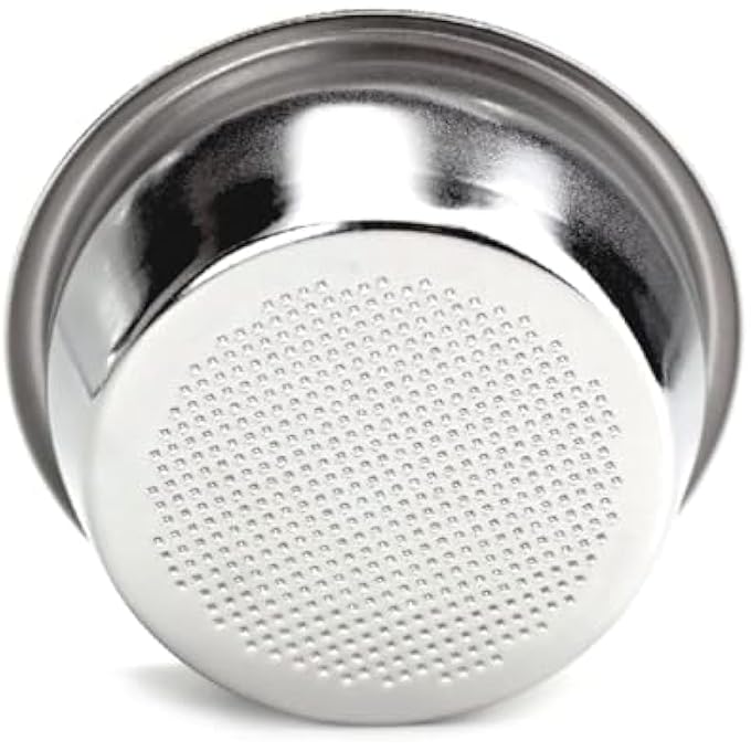 NALACAL سلة فلتر بورتافلتر مقاس 54 مم 1822G لآلات بريفيلي إسبريسو تناسب آلات بريفيلي إسبريسو إكسبريس مقاس 54 مم بامبينو بامبينو بلس Bes450 Bes880 Bes810Bss Bes860Xl Bes870Xl Bes878 - Image 5