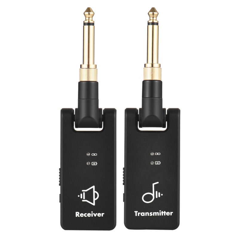 SKYFOX M-VAVE WP-8 Wireless Transmission System 2.4G Rechargeable Electric Guitar Receiver & Transmitter Built-in Battery 3.5mm & 6.35mm Plug for Guitar Bass - Image 1