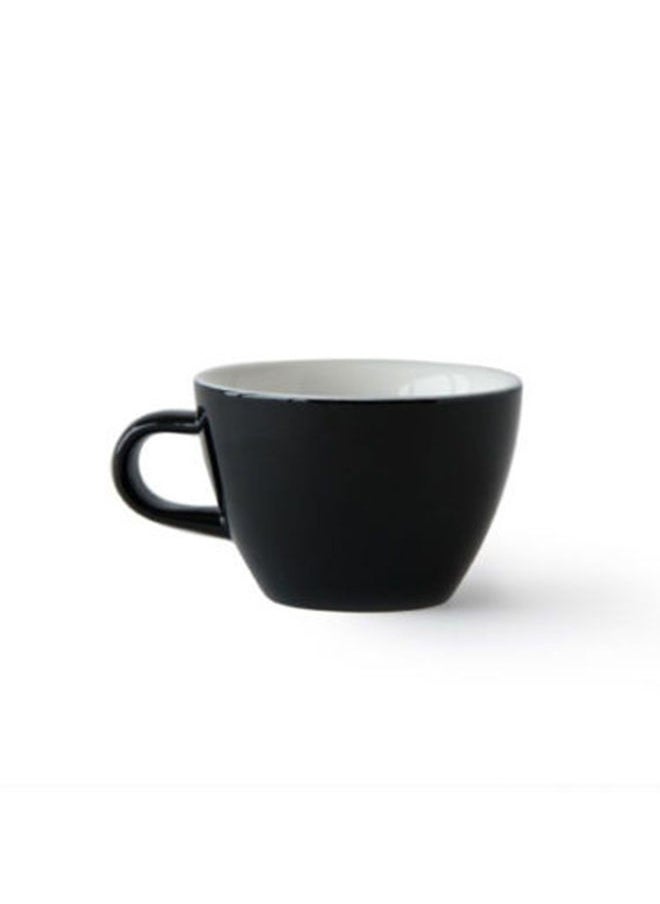 acme - Evolution Penguin Black Flat white Cup, 150 ml, Set of 6 - Image 1