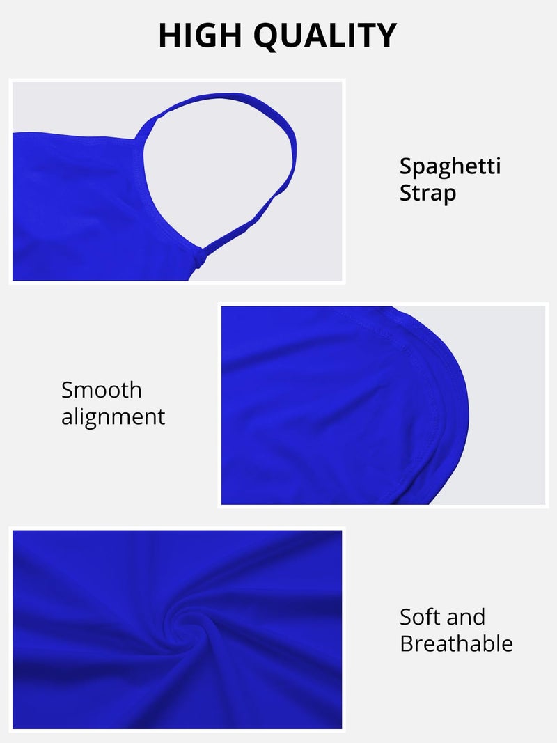 Baonmy Swimsuit Cover Ups for Women Spaghetti Strap Bathing Suit Coverup Casual Bikini Swimwear Beach Cover Up Dress - Image 5
