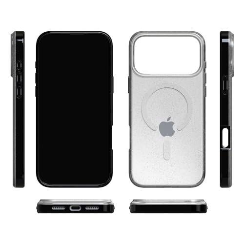 Casely iPhone 17 Pro Case | Clear Skies | Clear Shimmer | Compatible with MagSafe | Classic Ultra Slim Design - Image 5