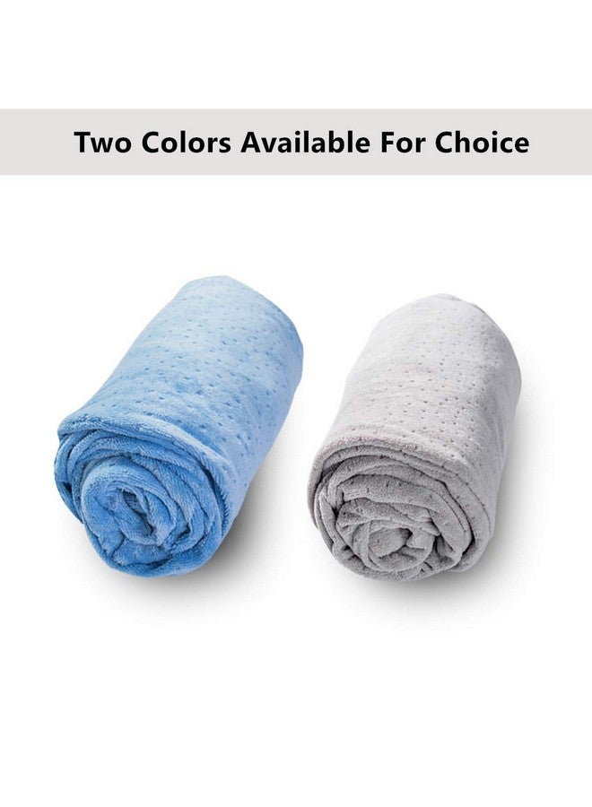 1 MIDDLE ONE C Shaped Pregnancy Pillowcase, Breathable Velour Replacement Cover with Zipper for Maternity Pillow, Cover Only (Grey) - Image 4