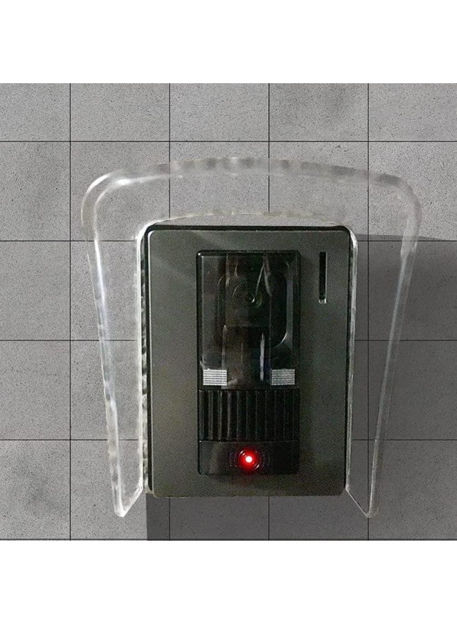 Plastic Rain Cover Waterproof Doorbell Cover Access Control Keypad Guard Door Access Shells Doorbell Accessories for Camera Chime Keypad 105x144MM - Image 3