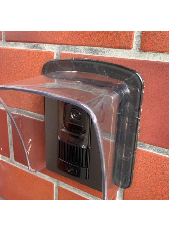 Plastic Rain Cover Waterproof Doorbell Cover Access Control Keypad Guard Door Access Shells Doorbell Accessories for Camera Chime Keypad 105x144MM - Image 5
