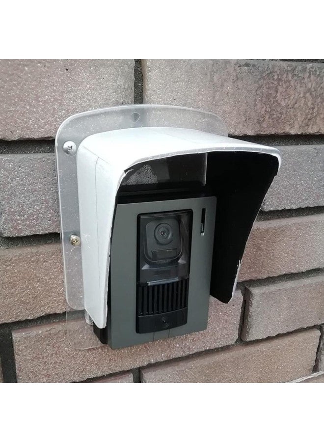 Plastic Rain Cover Waterproof Doorbell Cover Access Control Keypad Guard Door Access Shells Doorbell Accessories for Camera Chime Keypad 105x144MM - Image 4