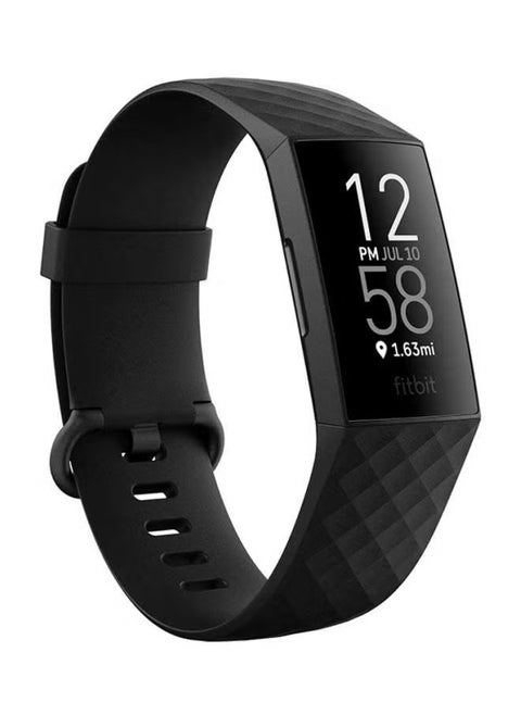 Fitbit Charge 4 (NFC) - Advanced Fitness Tracker with GPS, Swim Tracking & Up To 7 Day Battery Black