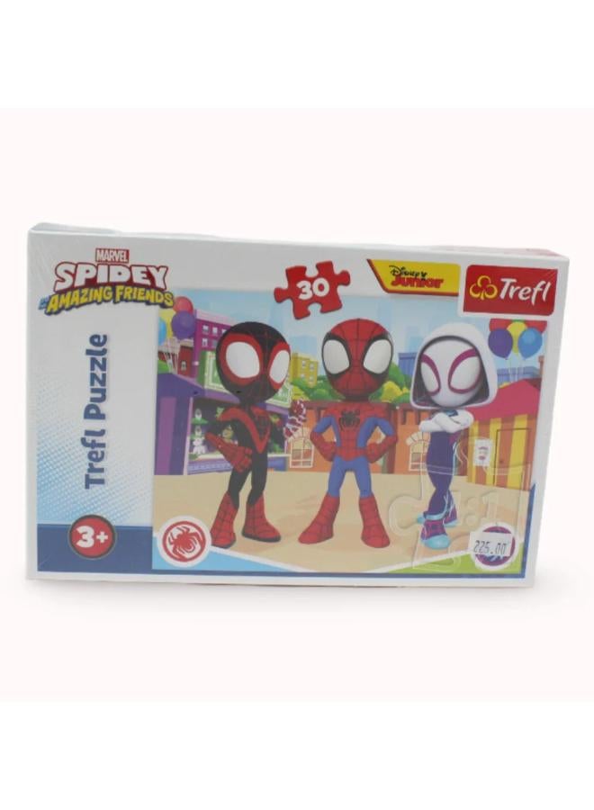Trefl Spidey And His Amazing Friends Puzzle - 30 Pcs - Image 1