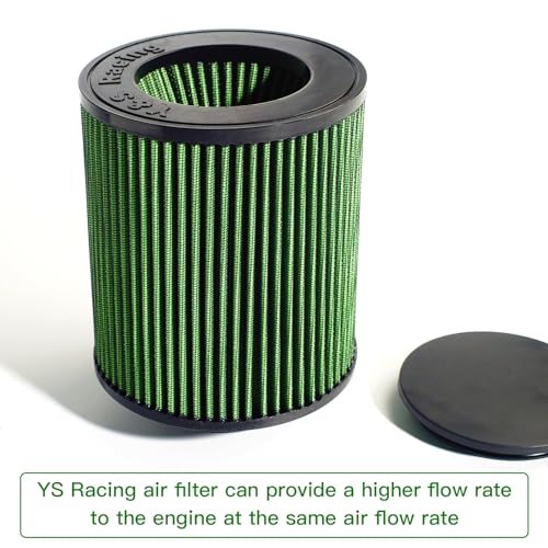 STRECOS High Performance Air Filter Intake Compatible With 2009-2018 Ford Focus ST RS Accessories, Air Intake Filter, Green Colour Engine Air Filter - Image 5
