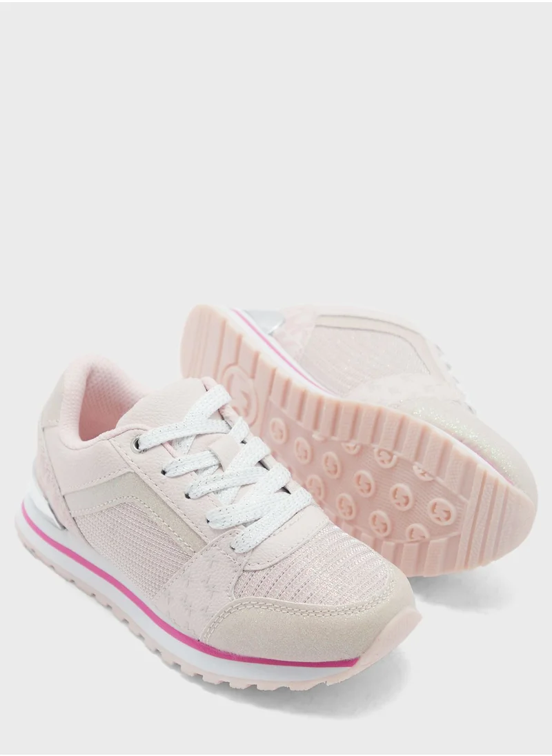 Michael Kors Youth Billie Jogger Lace Up Sneakers